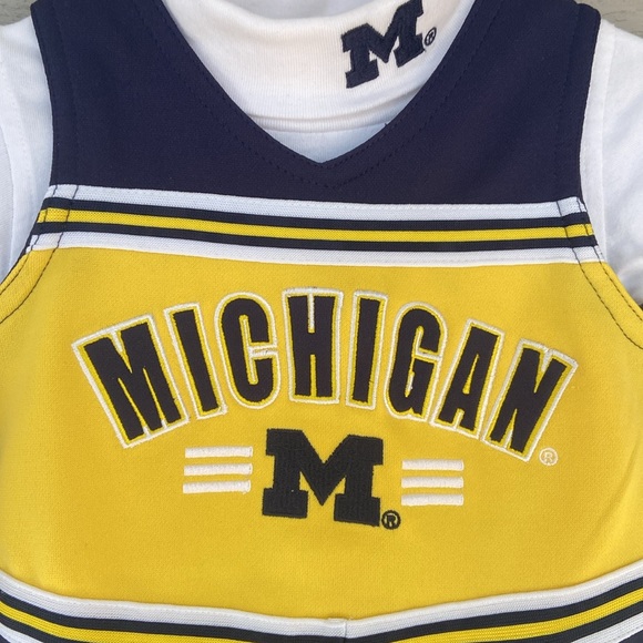 Michigan Cheerleading outfit, Cheer costume. - Picture 3 of 5